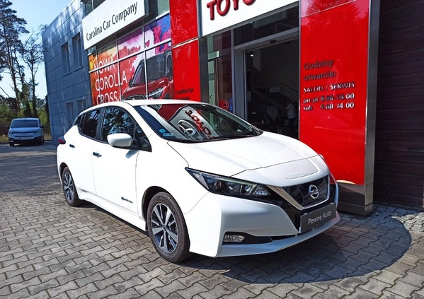 Nissan Leaf cena 94000 przebieg: 21445, rok produkcji 2019 z Sompolno małe 301